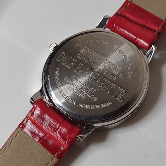 Red And Silver Tone Dale Earnhardt Jr Watch Number 8 - Picture 6 of 14